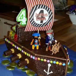 Geniale Piraten-Torten für Kinder