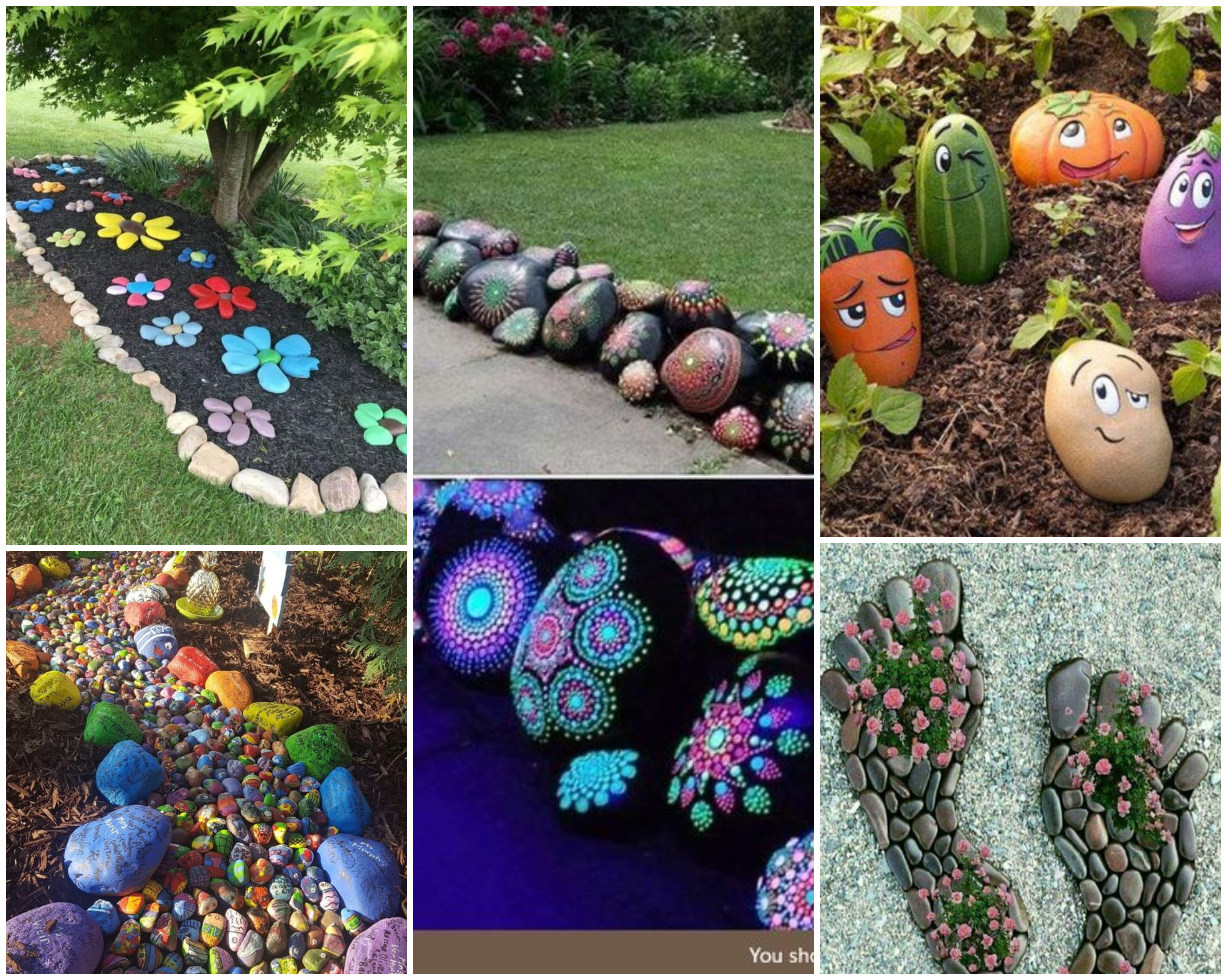 Gartendeko mit Steinen selbstgemacht  10 neue kreative Diy Ideen  