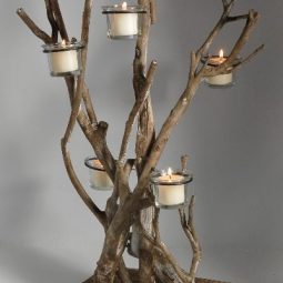 Branch candle holder