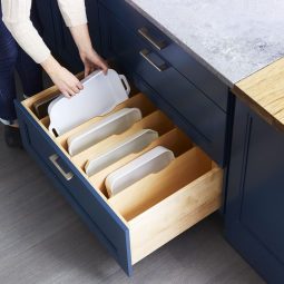 Kitchen cabinets drawers organizers baking pans 1580329563.jpg