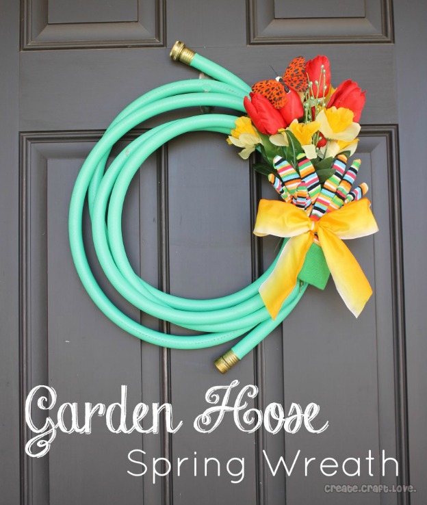 Create craft love garden hose spring wreath.jpg