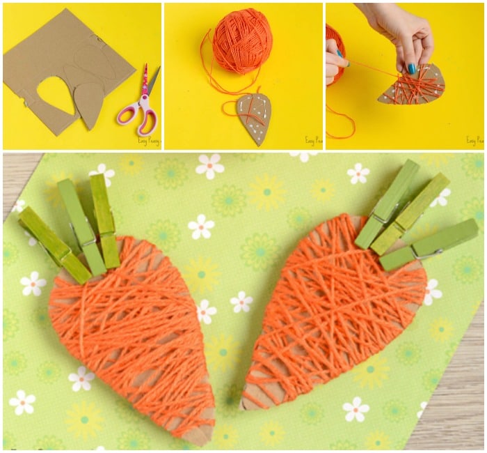 Cute yarn wrapped carrots craft for kids.jpg