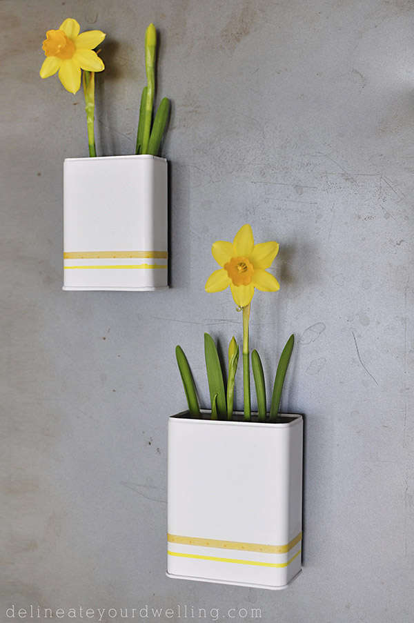 Delineate your dwelling diy magnetic daffodil planter.jpg