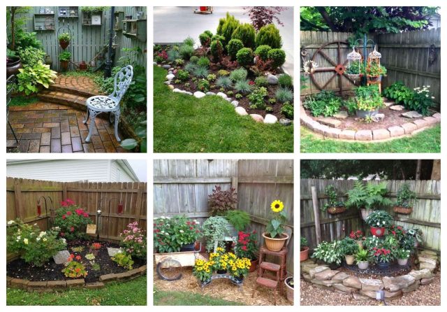 Gartenecke kreativ gestalten - einfache Ideen für jeden Garten