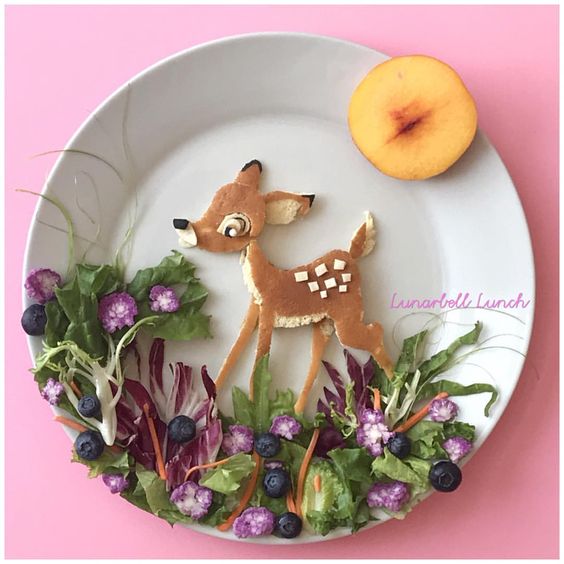 Getting creative with fruits and vegetables fruit art bambie plate momooze.com picturesque playground for moms.jpg
