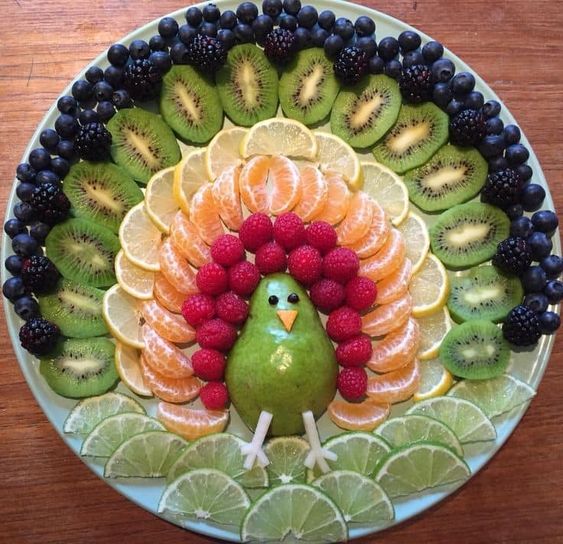 Getting creative with fruits and vegetables fruit peacock momooze.com picturesque playground for moms.jpg
