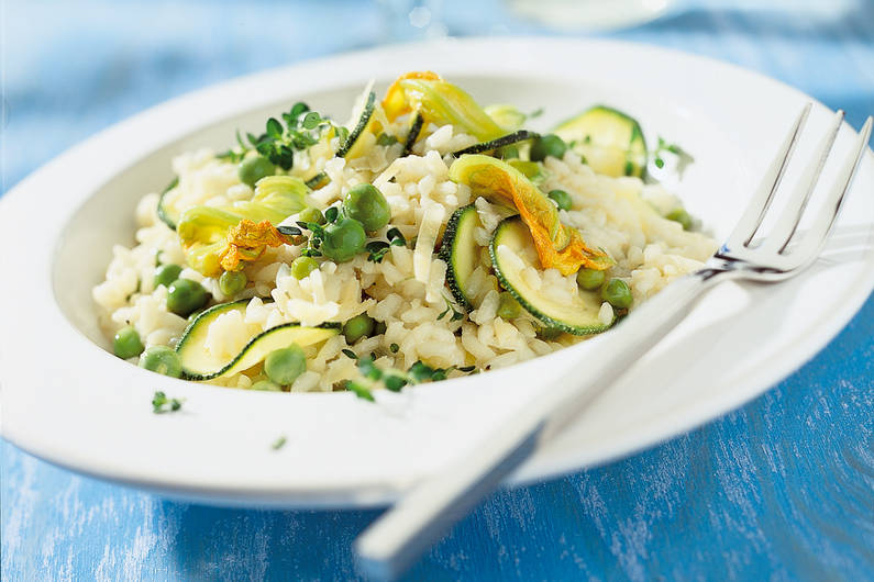 Gemüserisotto mit Parmesan - nettetipps.de