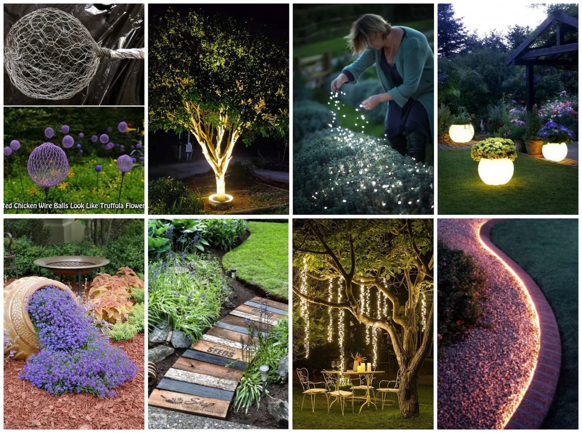 12 Günstige coole Hinterhof/Garten-Upgrades, die einfach genial sind