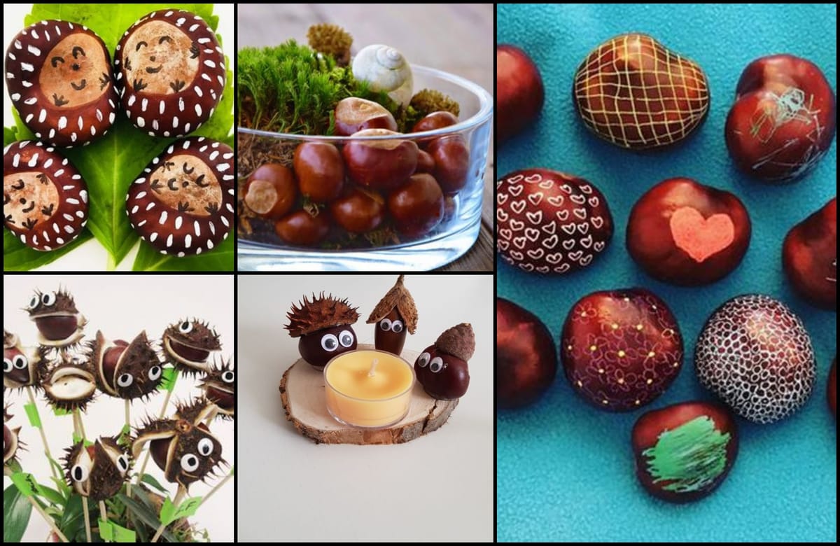 Diy Herbstdeko mit Kastanien – kreative Ideen :)