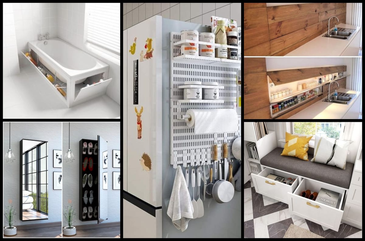 11 Platzsparende Ideen für kleine Wohnungen