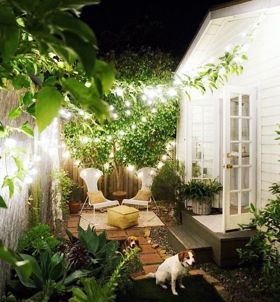 Kleine Terrasse/Kleingarten gestalten