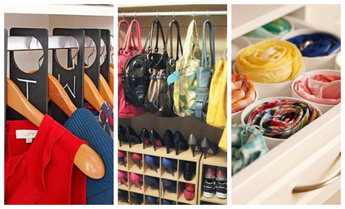 10 Tipps für einen organisierten Kleiderschrank :)