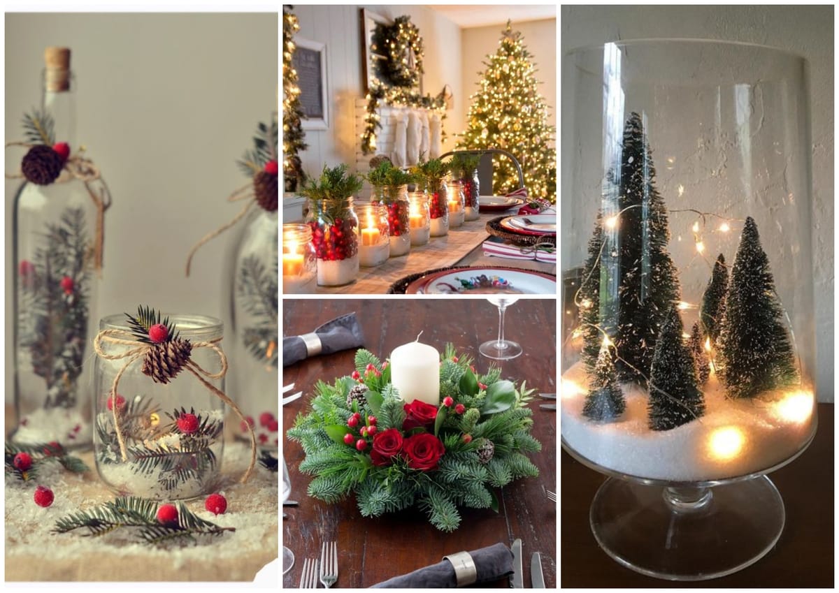 Weihnachtstisch-Deko – 11 stimmungsvolle DIY Dekoideen! :)