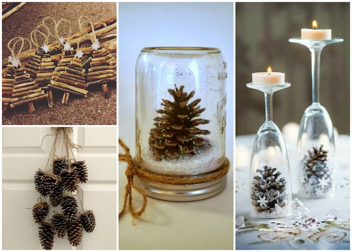 Weihnachtsdeko basteln: neue kreative DIY Ideen!