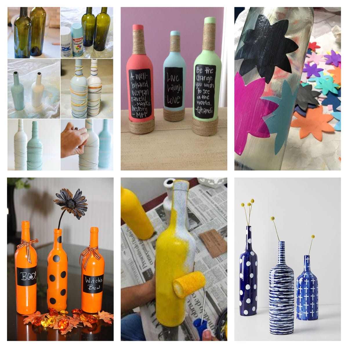 Upcycling – Kreative Bastelideen mit alte Weinflaschen