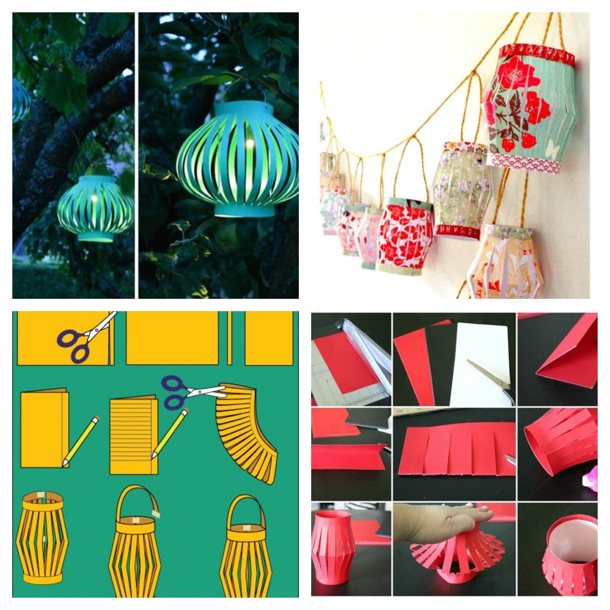 DIY – Laternen und Lampions aus Papier selber machen