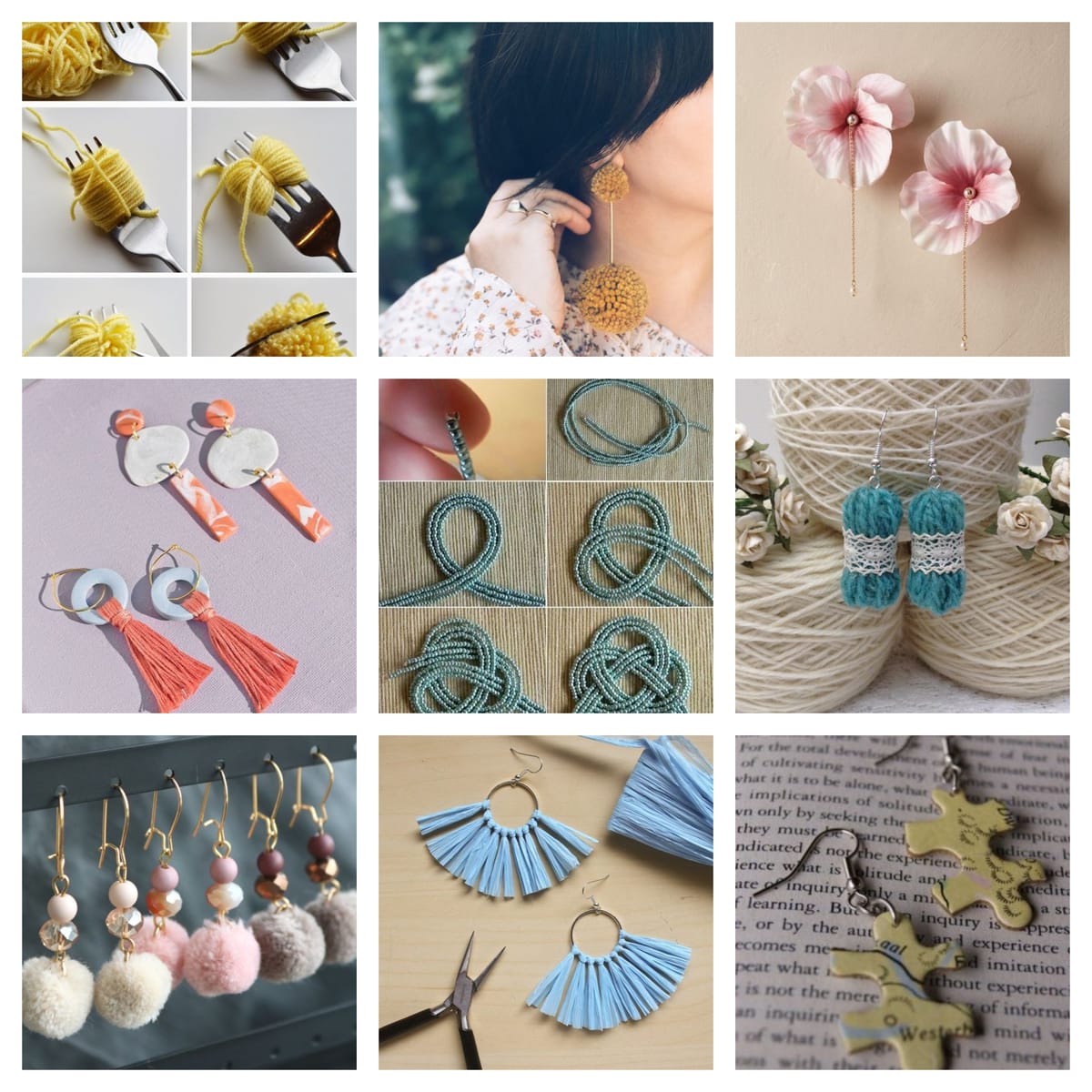DIY – Originale handgemachte Ohrringe