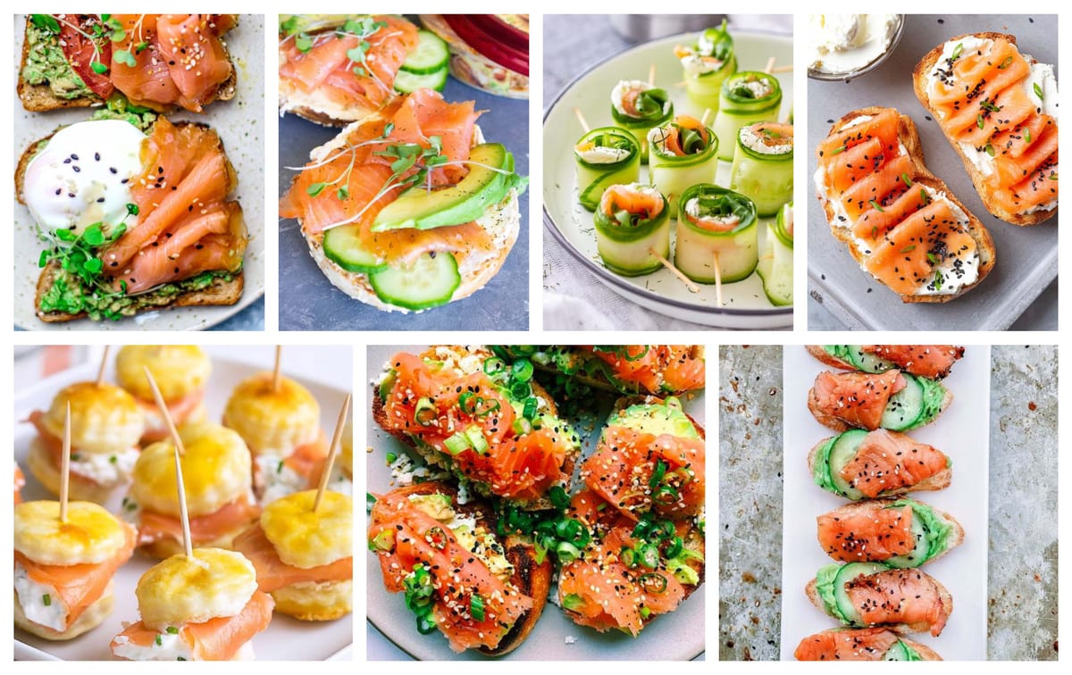 Fingerfood mit Lachs für besondere Anlässe :)