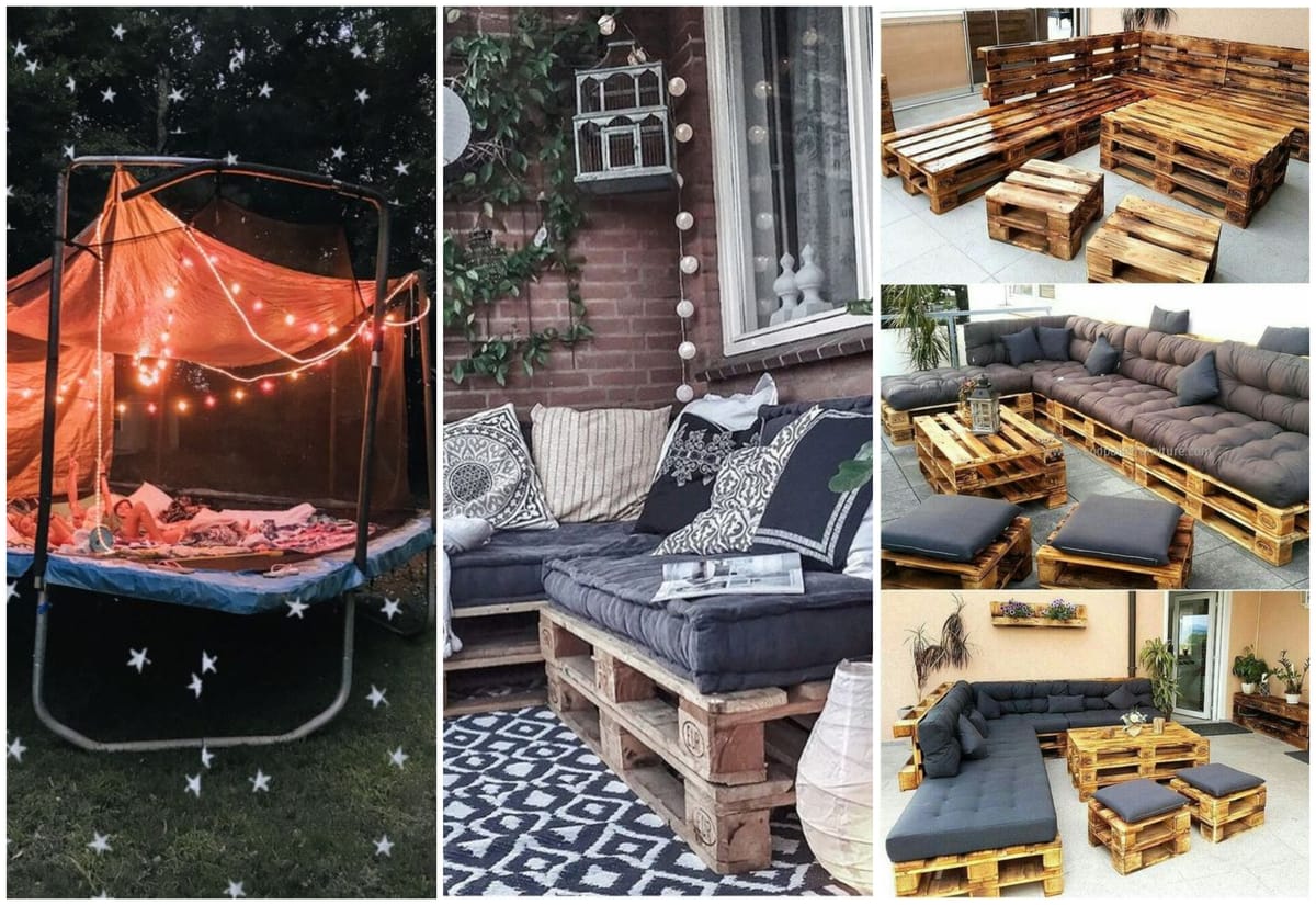Gemütliche Garten-Lounge-Ideen