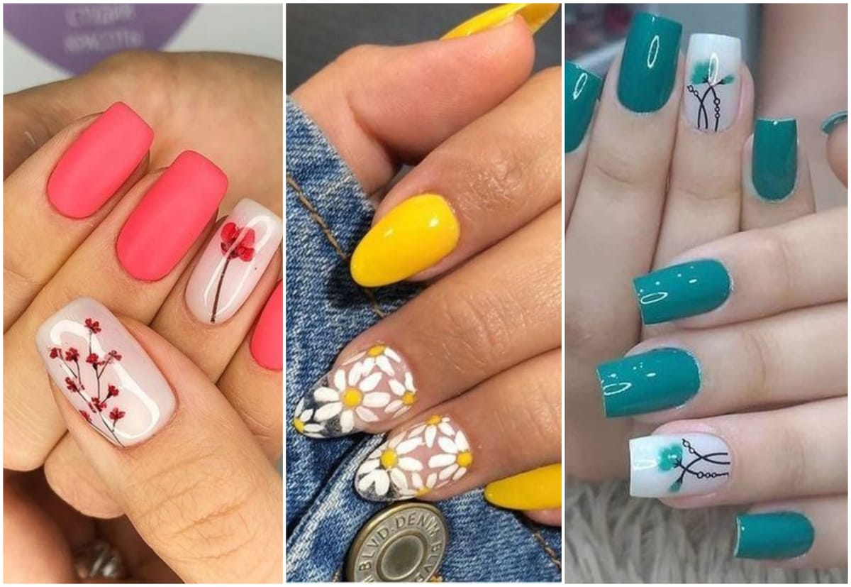 Tolle neue Frühling Nageldesign-Inspirationen :)