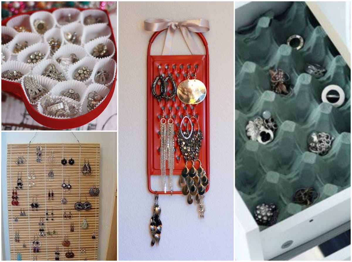 Schmuck-Organizer selber machen