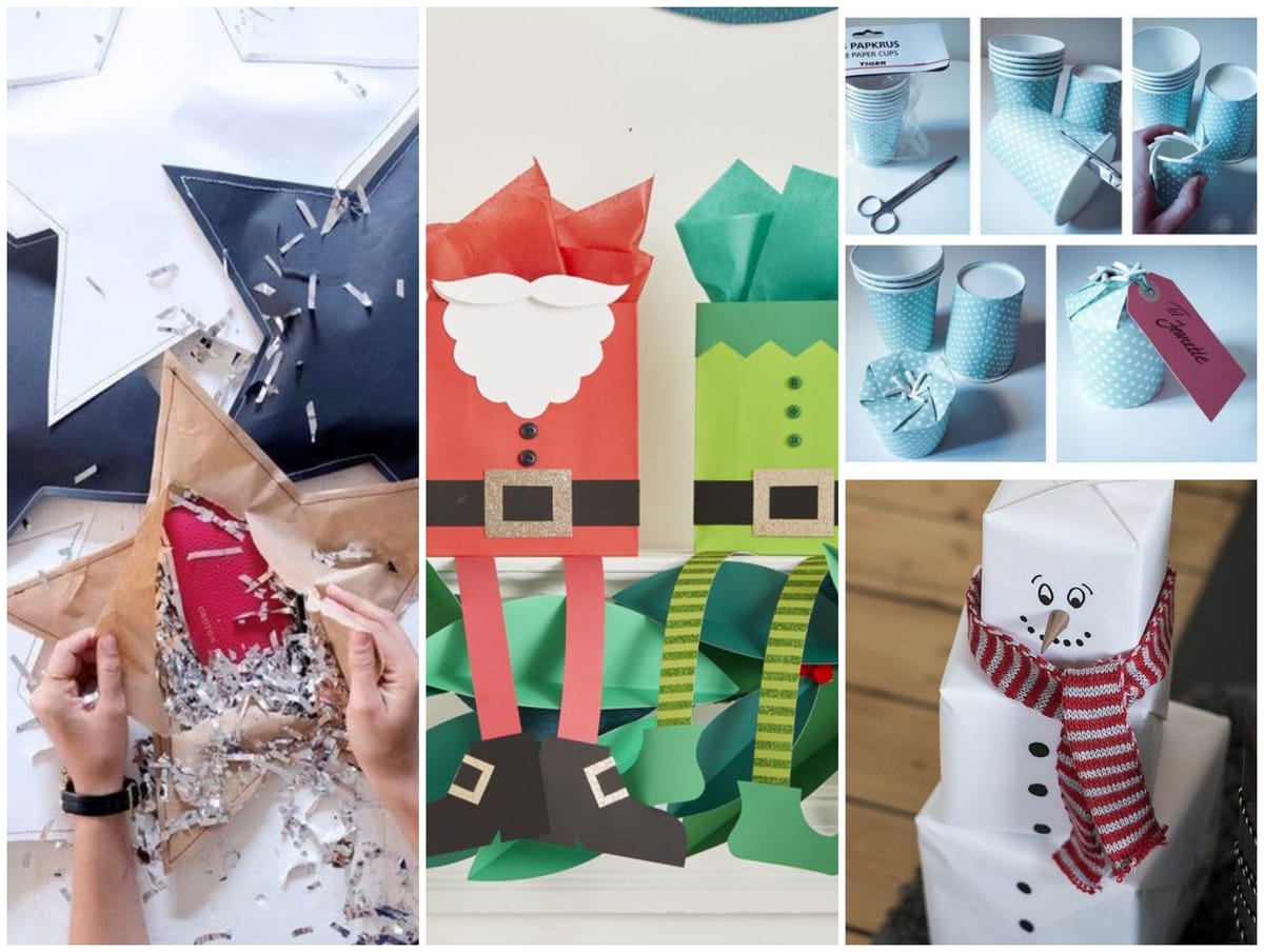 Weihnachtsgeschenke originell verpacken :)