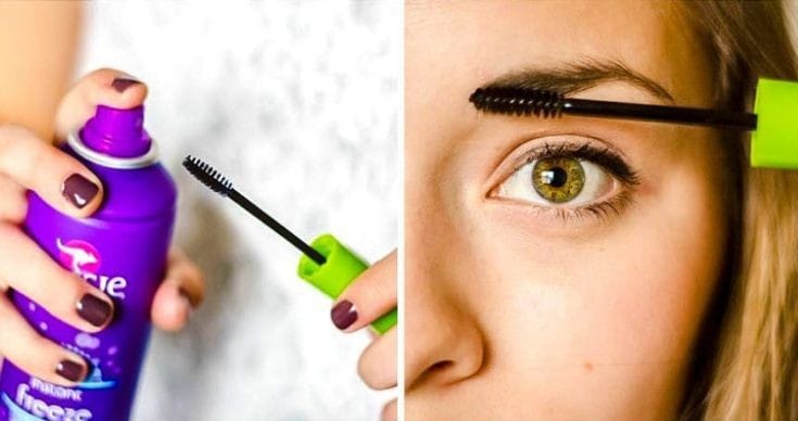 Die 10 besten Hacks mit Haarspray