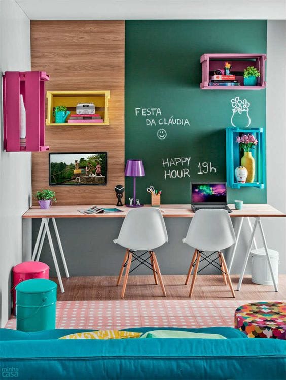 Kinder-Schreibtisch organisieren – 20 coole kreative Ideen