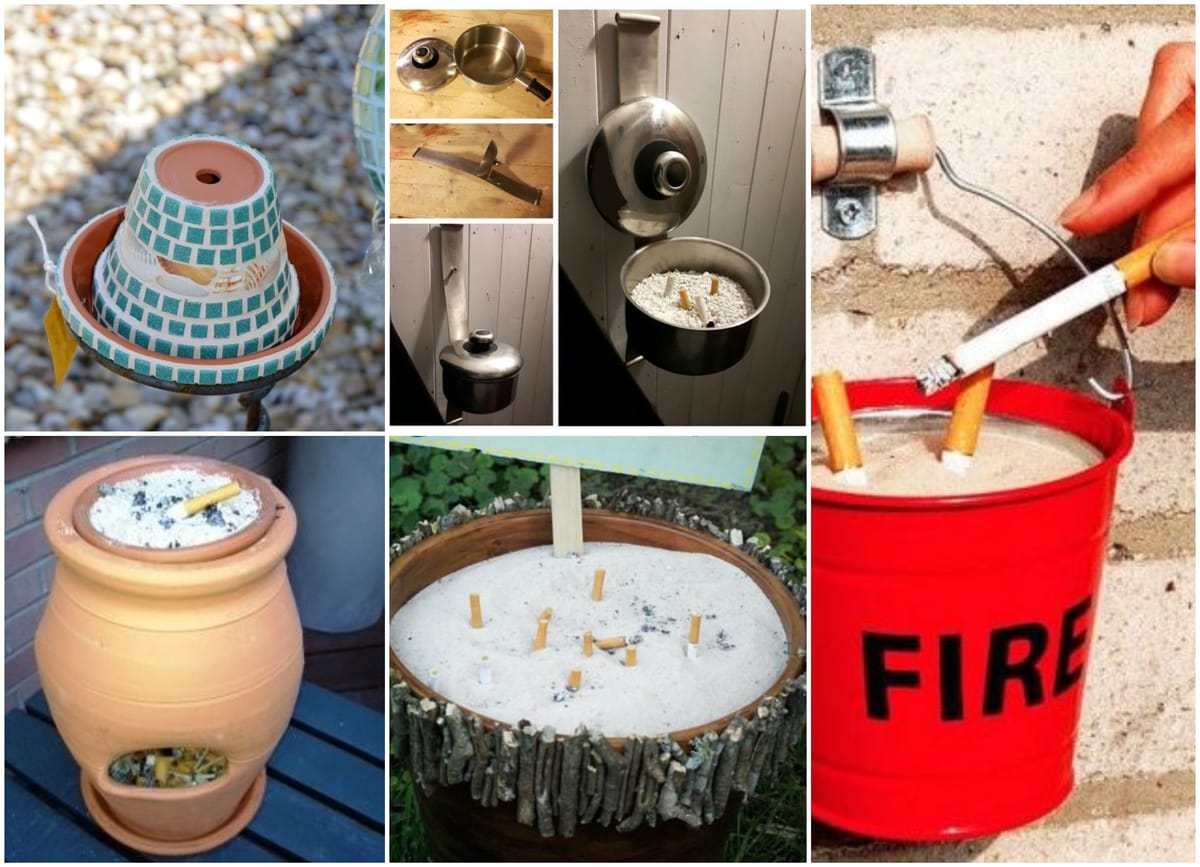 Aschenbecher selber machen: 12 Kreative Diy Ideen