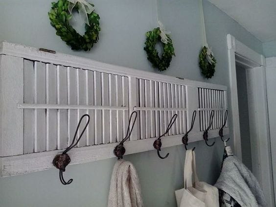 Verschiedene interessante Diy Ideen mit alten Fensterläden :)