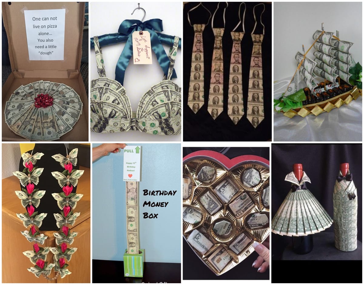 10+ Coole Geldgeschenke – Diy Ideen ! :)