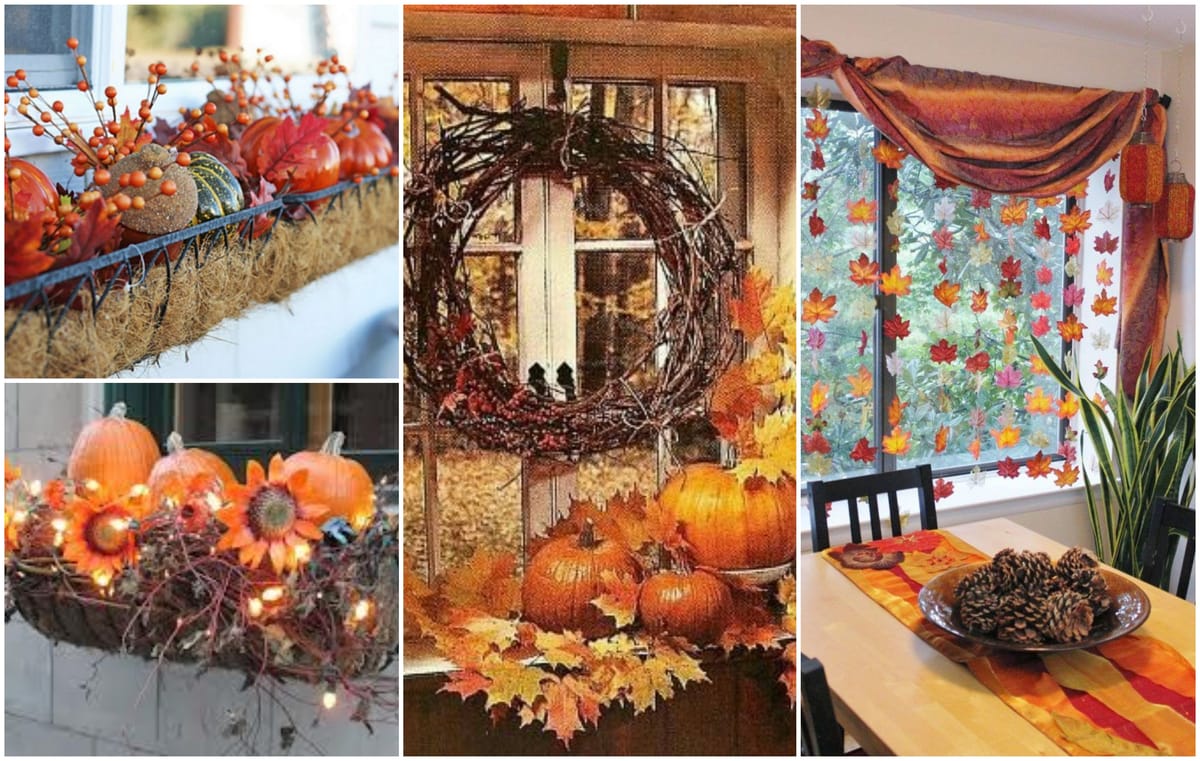 Fensterdeko im Herbst – stimmungsvolle Heim-Deko :)