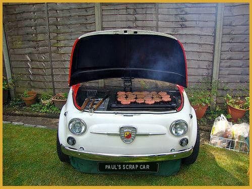 Altes Auto als originelle Deko – 10 kreative Diy Ideen