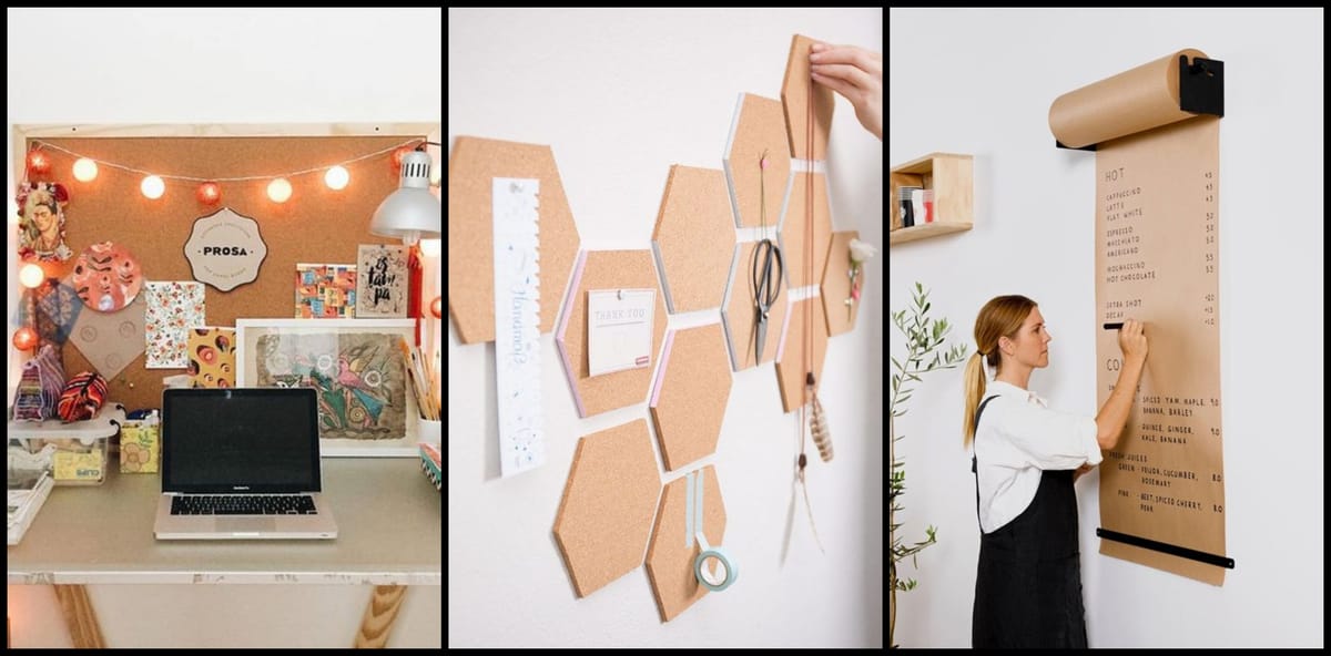 Stilvolle kreative Pinnwand-Inspirationen!