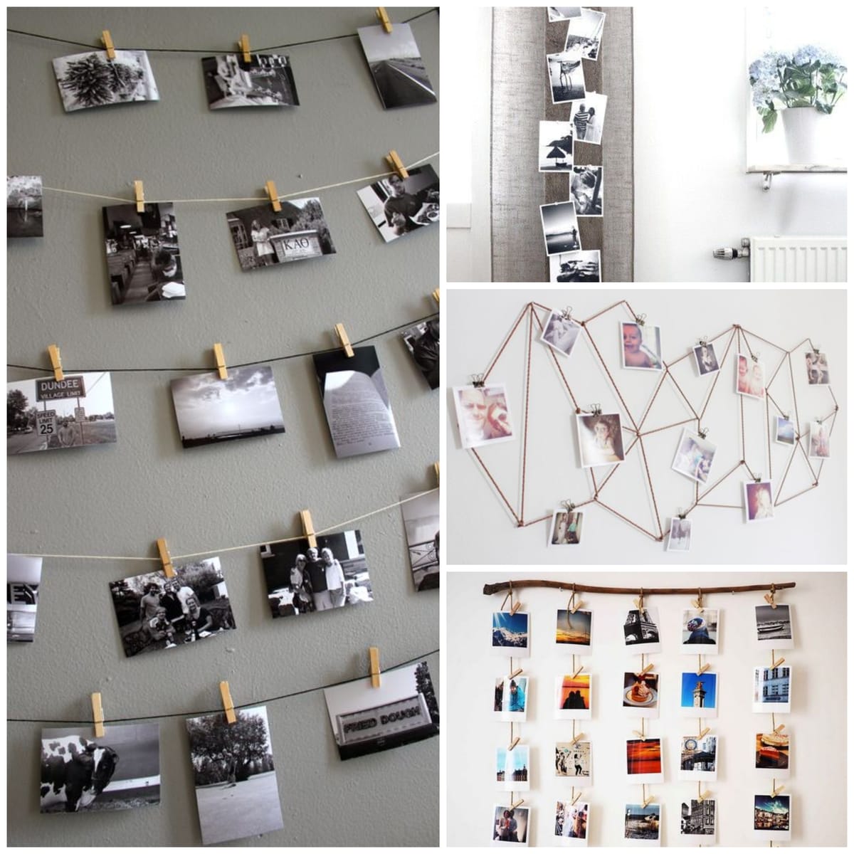 Fotocollagen und Fotowände – Coole (Diy) Inspirationen :)