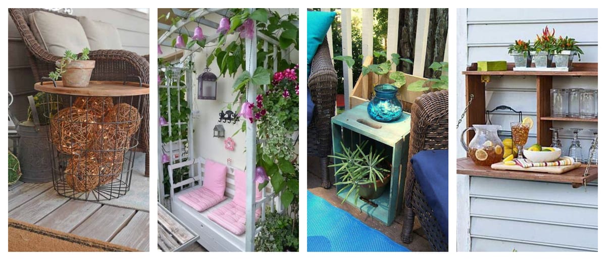 10+ Tolle Low-Budget Ideen für Terrassengestaltung :)