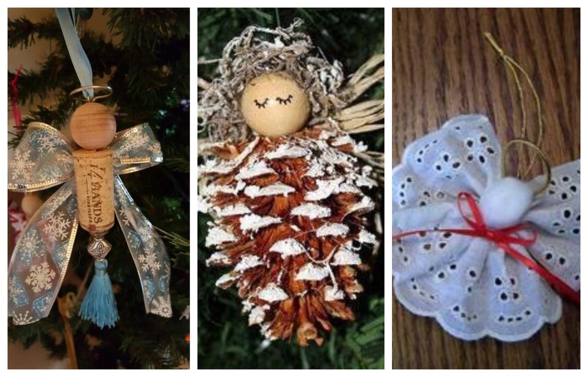 10 interessante weihnachtliche Engelchen-Deko :)