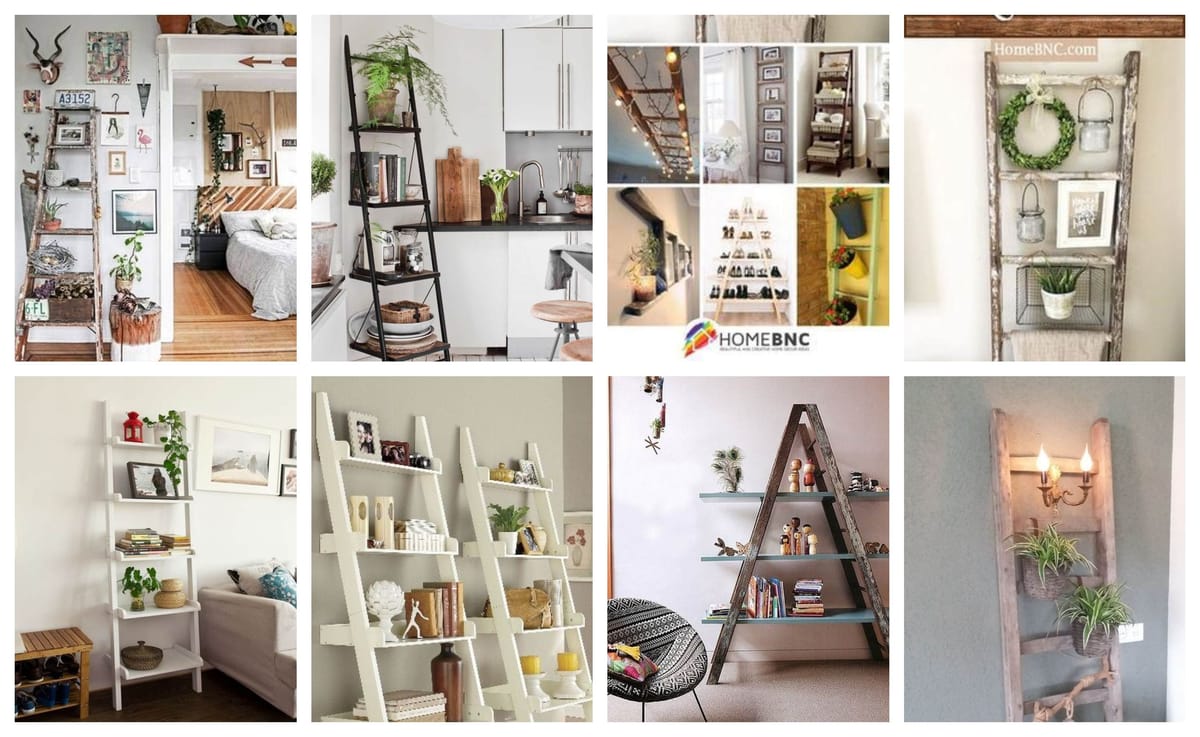 Leiterregale –  praktisch & passend für jede Wohnung :)