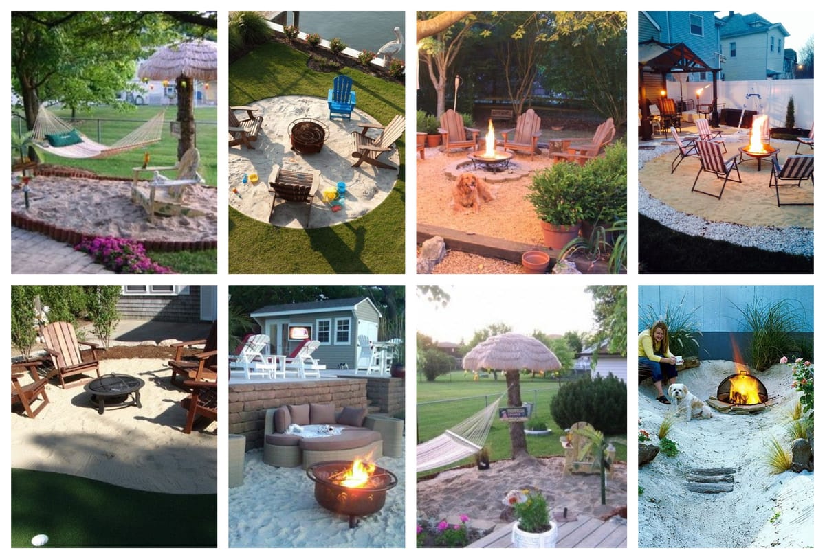 10 tolle Ideen für Gartenstrand :)