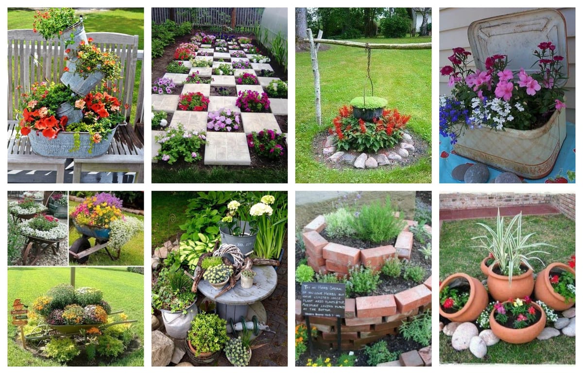 Bunte Farben im Garten – neue Gestaltungsideen :)