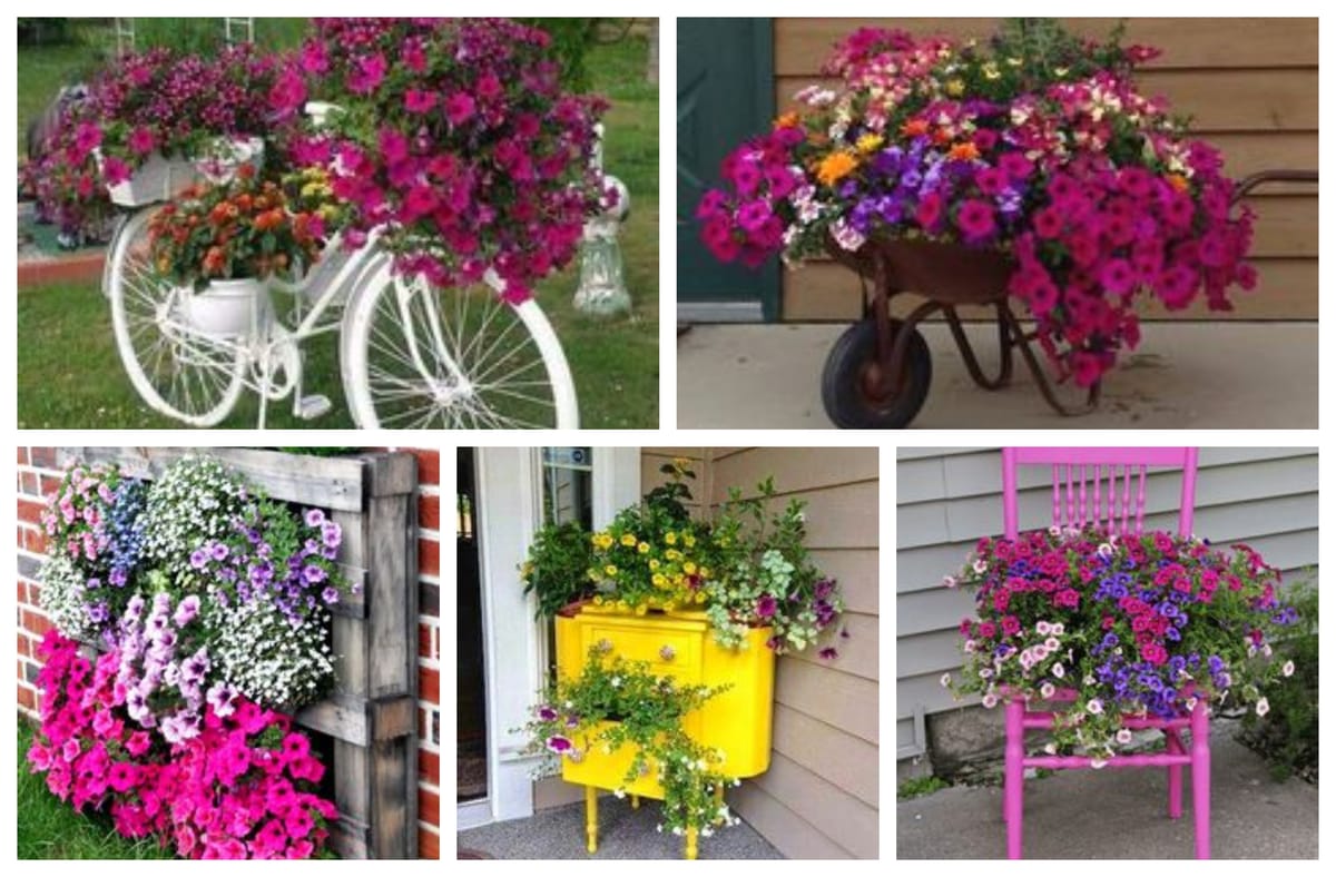 10 wunderschöne Blumenbeet Ideen :)