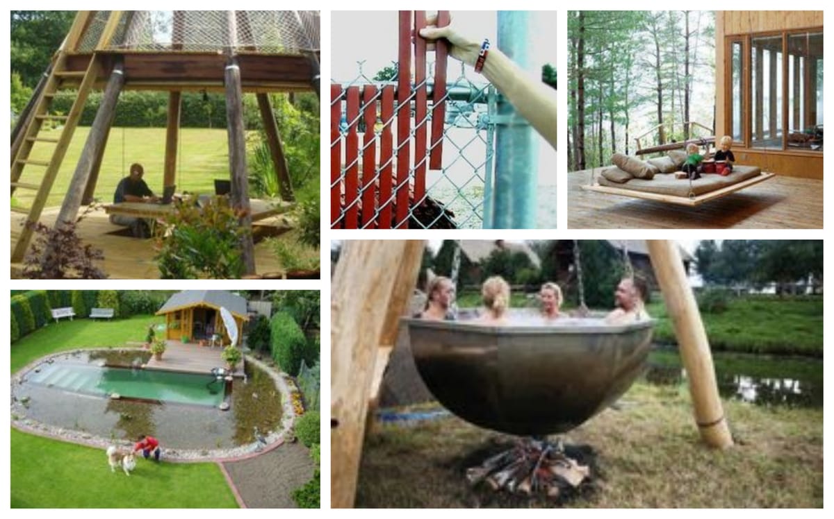 15 tolle praktische Garten-Ideen :)