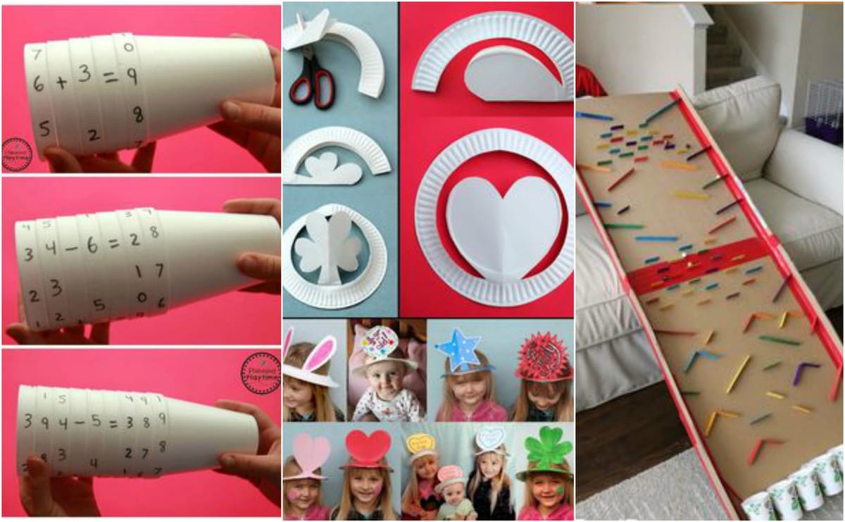 Basteln mit Kindern – 10 originelle DIY Ideen :)