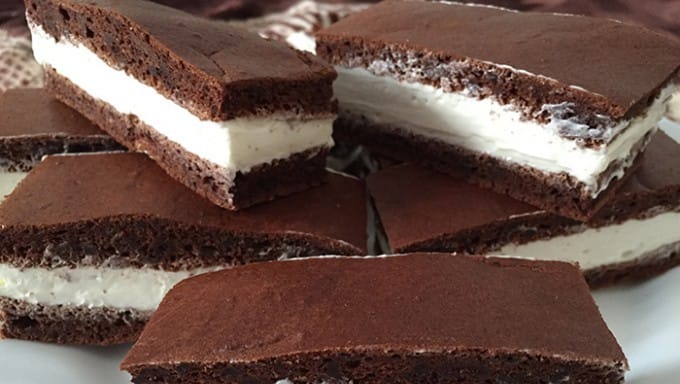 Kinder Milchschnitte OHNE Mehl und Zucker zuhause zubereiten :P