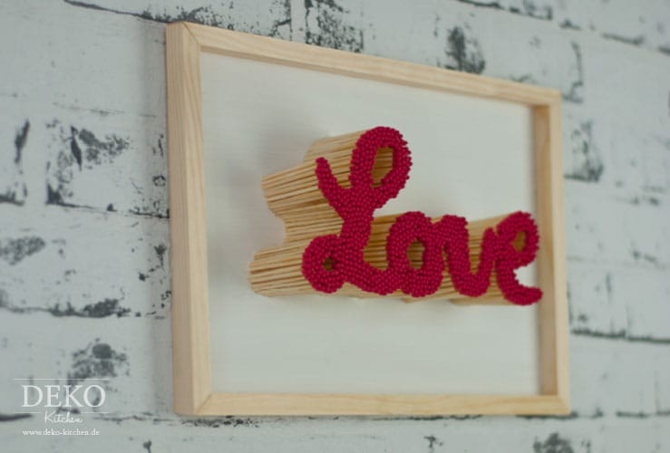 DIY: aus Streichhölzern ausgefallene Deko basteln :)
