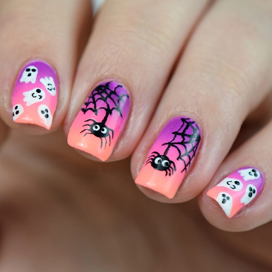 Halloween Nagel-Design :)