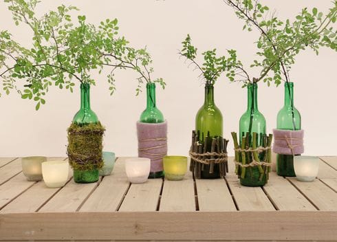 17 tolle DIY Ideen für Basteln mit Glasflaschen :)