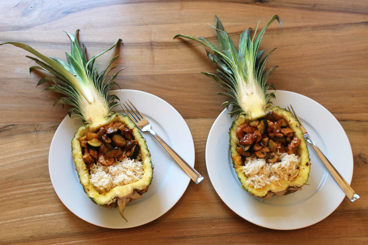 Dekorieren mit Ananas :)