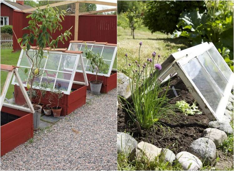 Fensterdeko – pfiffige DIY-Ideen aus alten Fensterrahmen :)