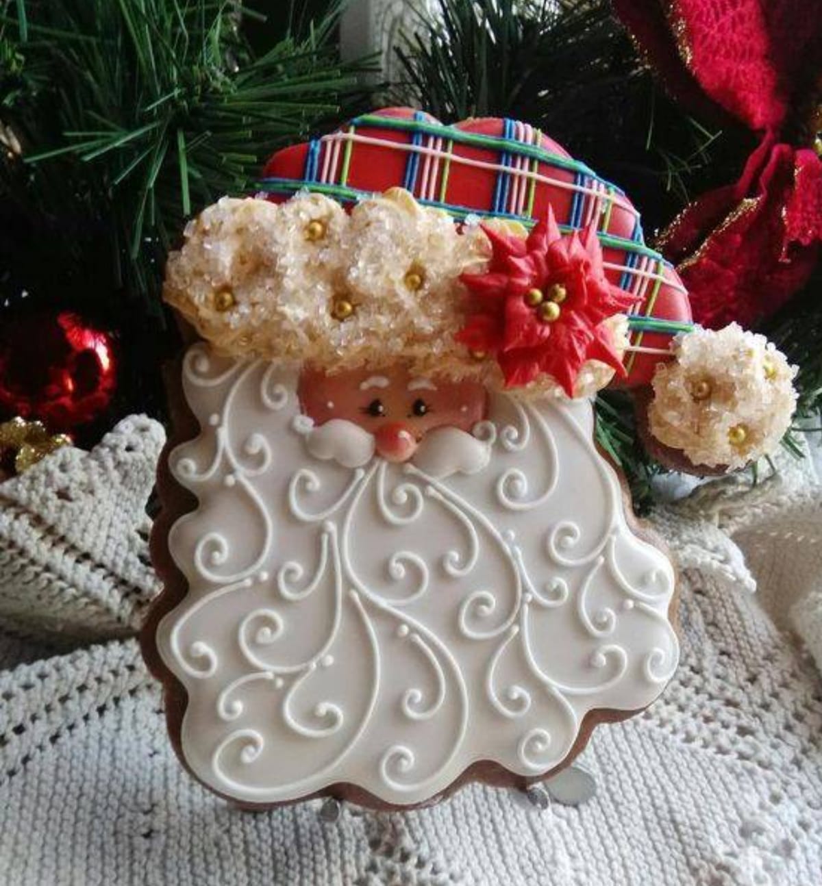 Lebkuchen mit netten Weihnachtsmotiven